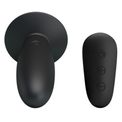 Mr Play - Plug Anal Avec Télécommande Vibration Noire